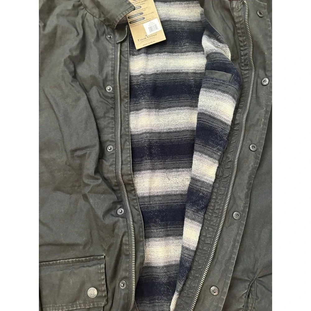 Taylor Vintage Phantom Jacket New, Heather, XL, Xlarge, Flannel‎